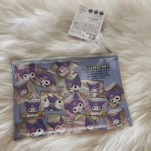 Sanrio Double-sided Medium Zip pouch Ft My Melody and Kuromi